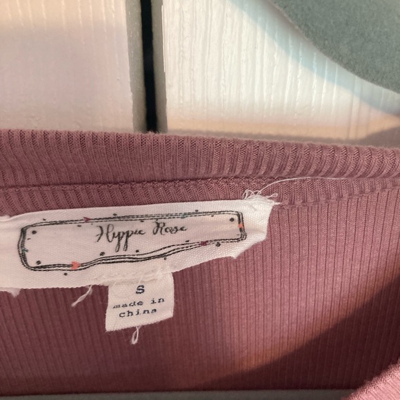 Purple knotted shirt size small - Picture 2 of 5